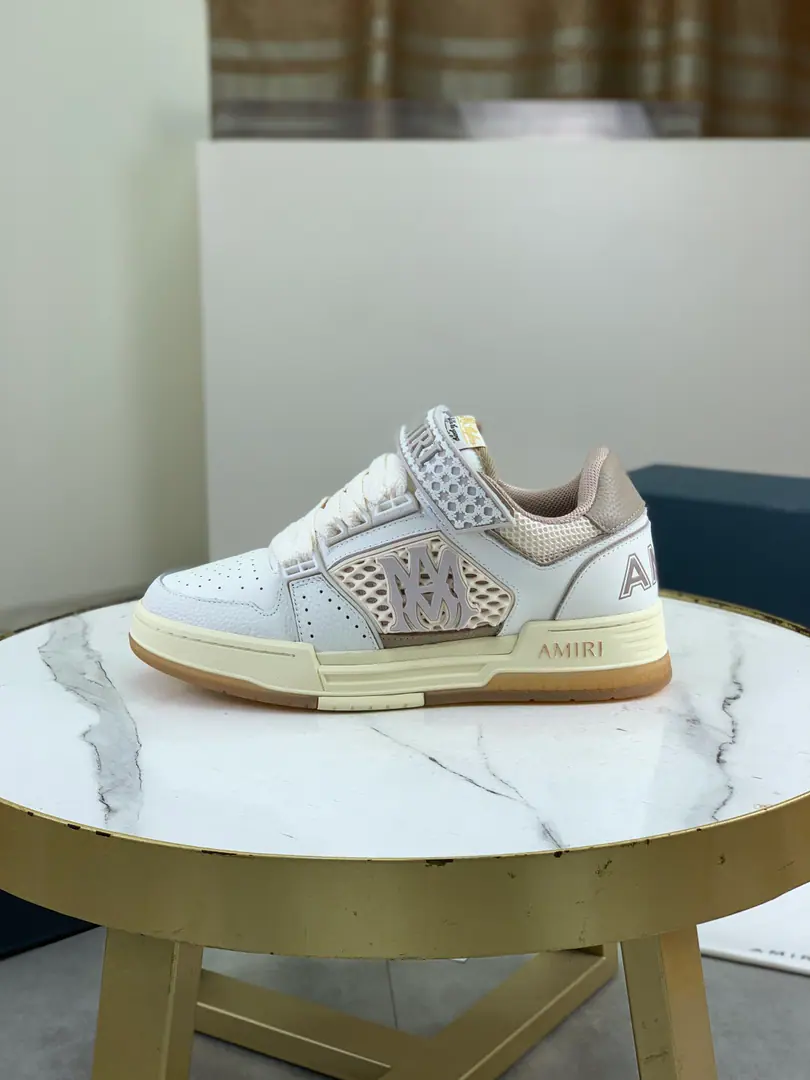Plant prices Real value 【 Amiri 】Magic stickers. Amir. High-end quality Original List Couples.🧑‍🤝‍🧑A leisure shoe. Shoe.: 🔝Napa Skin., Counter-feather skin., Shoe-skinning, hot-tweet. Uchi.: Branded web canvas. Otsumi!: It's so light.tpu·Rubber; Multicolored to shape the big bottom Super-high-quality control.·You're a good worker.: Highlight(High-end·- How expensive.·Slot) size: Men40-45.Women35-41（- Let's go first., The girl's late delivery.）