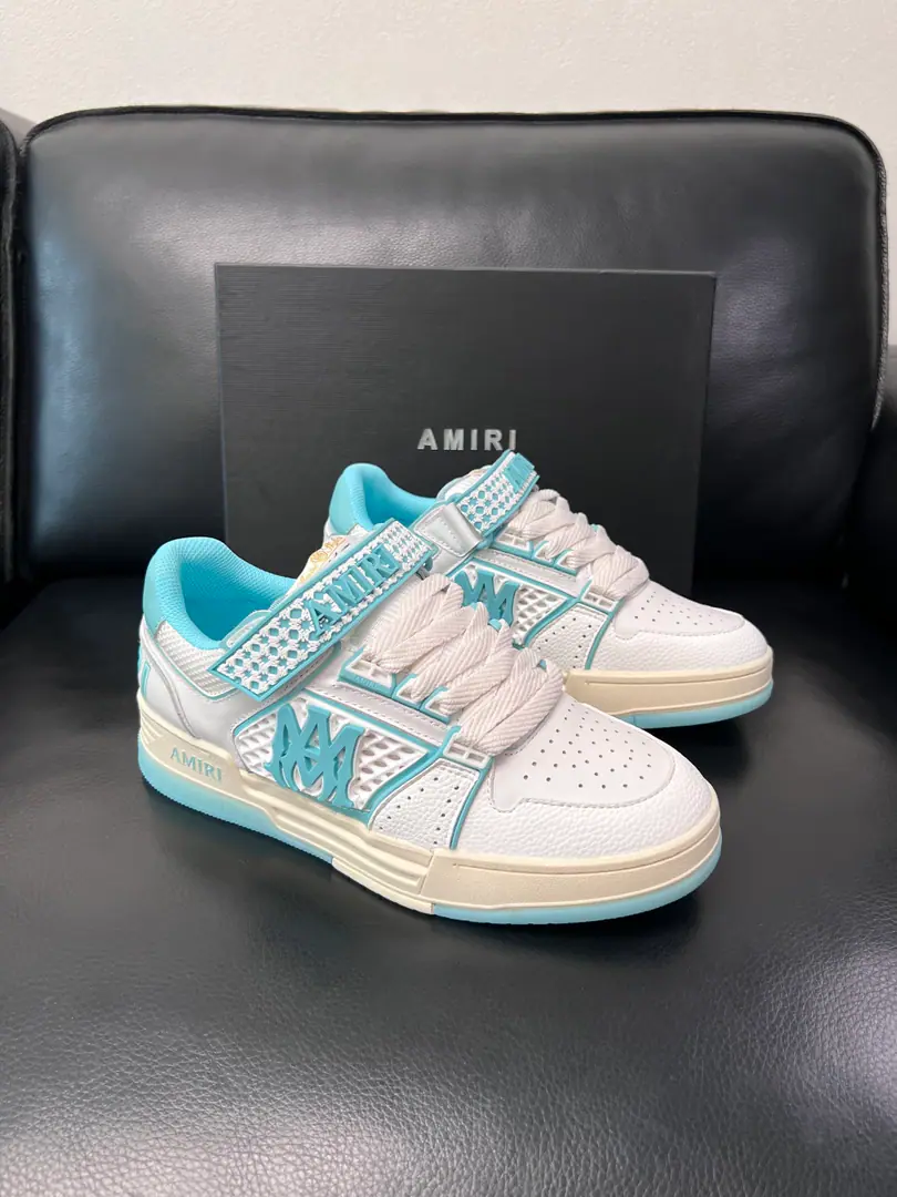 AMIRI High Quality Top-level craft Synchronize cabinets Original plant configuration, Italian imports of original cow-coloured flour, I'll be comfortable importing watered cattle., Shoes under the sole.: The original factory is super comfortable with the original base., The original factory and the single. Welcome to the CounterSync., Couple money. Codes 35-44（Sold 45 ）