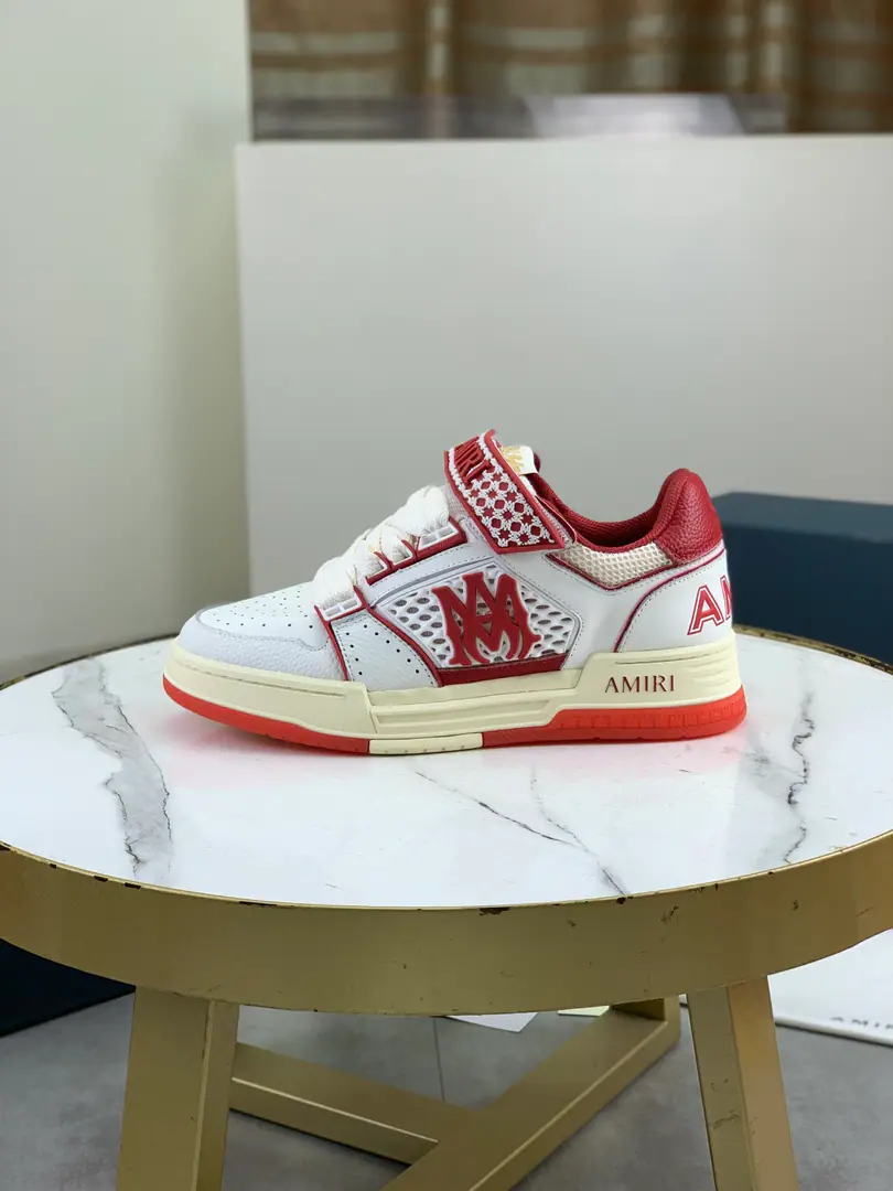 Plant prices Real value 【 Amiri 】Magic stickers. Amir. High-end quality Original List Couples.🧑‍🤝‍🧑A leisure shoe. Shoe.: 🔝Napa Skin., Counter-feather skin., Shoe-skinning, hot-tweet. Uchi.: Branded web canvas. Otsumi!: It's so light.tpu·Rubber; Multicolored to shape the big bottom Super-high-quality control.·You're a good worker.: Highlight(High-end·- How expensive.·Slot) size: Men40-45.Women35-41（- Let's go first., The girl's late delivery.）