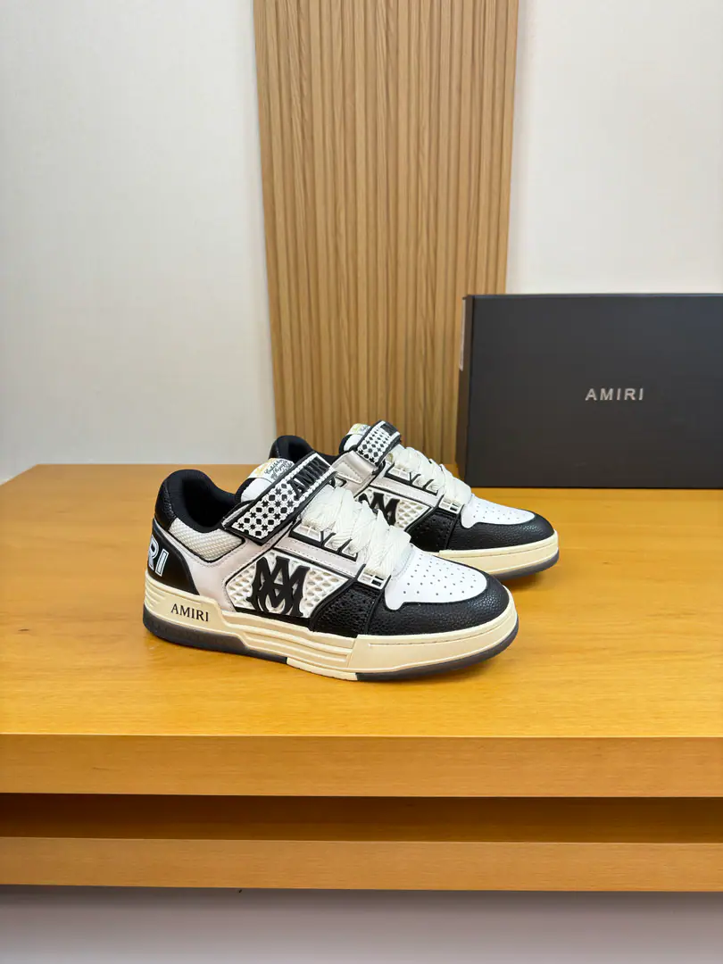 【 AMIRI】Amir. High-end quality Classic First Book recreational shoes.·👩🏻‍❤️‍👨🏻A couple costume. Shoe.: Original🔝Skin of a stale calf., Napa Skin., Cadastre branding module, Shoe tongue..BrandlogoCursor, Back up..Air pressure brandlogo Uchi.: Brand canvas. Otsumi!: It's so light.TPR·Rubber; Double-coloured base Super-high-quality control.·You're a good worker.: Highlight(High-end·- How expensive.·Slot) Size: Same paragraph for men and women36-44（Women35, 40, Men45, 46, Make a reservation.)·AM0225