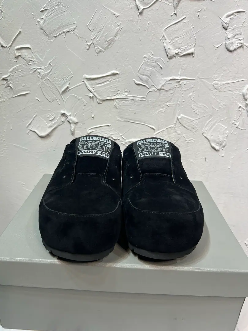 Minoru. 🔥🔥🔥BALENCIAGAParisian. 26Autumn brandy.DUMBOMen's Muller shoes., Balenciaga Ccncode Collate10 AV George V Paris Identified slippers Buy original version 1-to-1 development, One against one, the big one., Slippery leather for flour imports, Number of whole packaging codes for Reebur skin39-46（46Do it.）