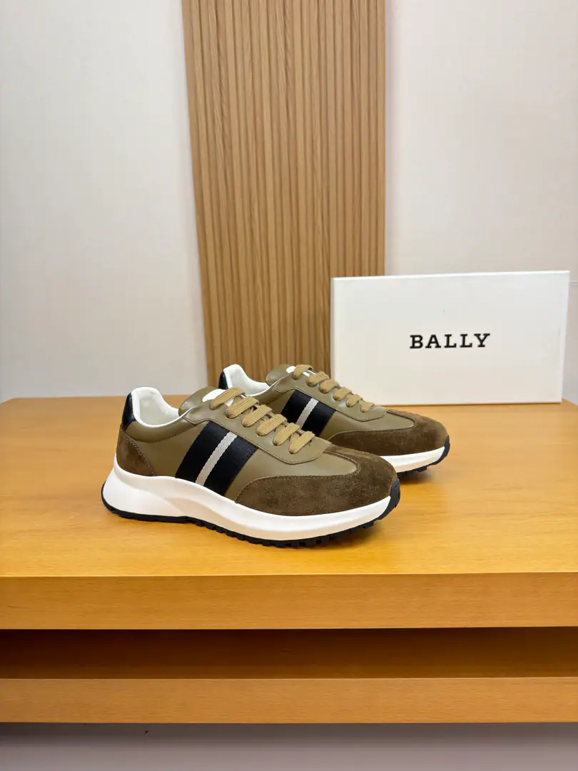 【 BALLY】Barry. High-end quality Original List·Leisure sports shoes Shoe.: Imports🔝Napa Skin., Anti-feathers., Sewn brands of shoe-cars., Shoe tongue..The brand of the car.logoPlastic module Uchi.: Water-tied cow skin. Otsumi!: It's so light.TPUBubbles·Rubber. Double-coloured base Super-high-quality control.·- I'm doing a little work.: Highlight(High-end·- How expensive.·Slot) Size: 38-44（45, Make a reservation.)·BL0157