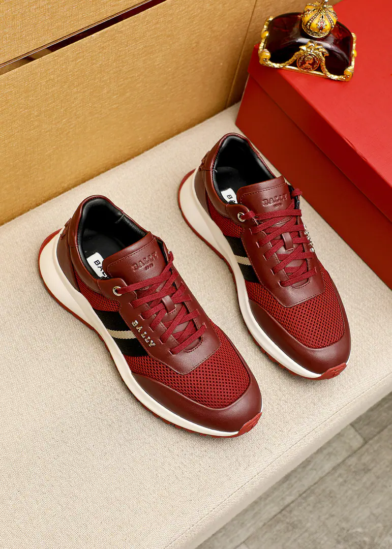 💐 Trade marks: BALLY「 Barry. 」Leisure shoes. Positive code number: 38-44 （45🉑️Make a reservation.） Commodity materials: Good-quality cow skins are swipedling through air-net shoes., In the sheep's skin., Original Base Colours: 4⃣️Colour Optional