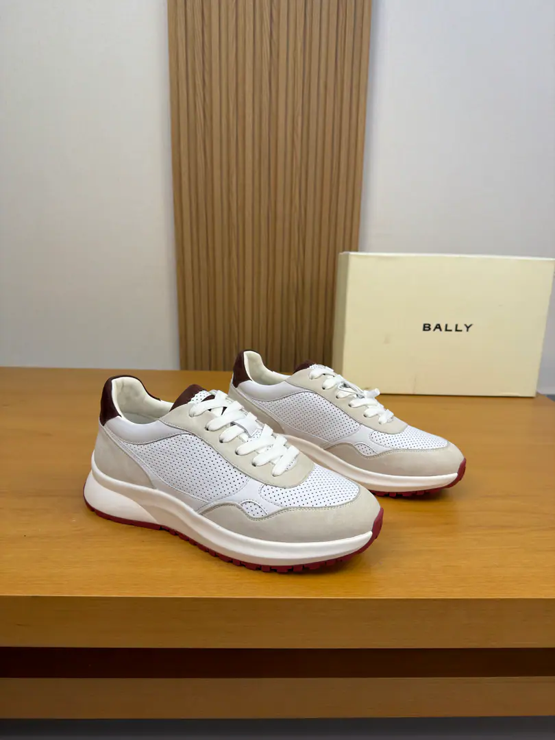 【 BALLY】Barry. High-end quality Original List·Leisure sports shoes Shoe.: Imports🔝Napa Skin., Skins of a puncture., Anti-feathers., Shoeheads..- A vent., Shoe tongue..Back up..Air pressure brandlogo Uchi.: Water-tied cow skin. Otsumi!: It's so light.TPUBubbles·Rubber. Double-coloured base Super-high-quality control.·- I'm doing a little work.: Highlight(High-end·- How expensive.·Slot) Size: 39-44（38, 45, Make a reservation.)·BL1100