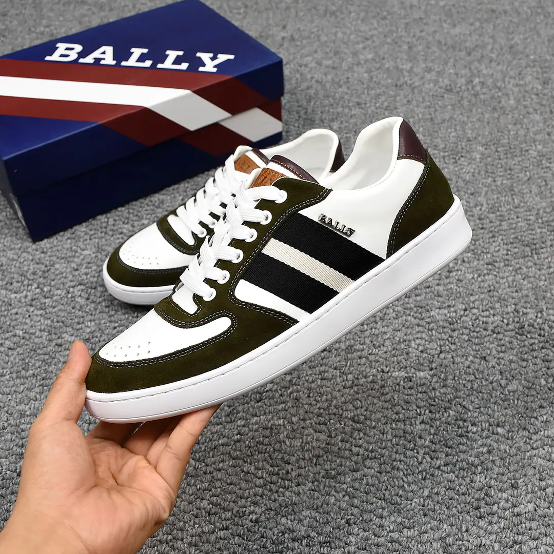 P👟👟👟BALLY/Barry's new leisure shoes., ♪ ♪ Elegance and innovation ♪. Big-end brand.LogoMark, Morten is a great man., The shoe tongue has a branded letter logo., No undisclosed description of brand style.！The rubber floor.！♪ And the upper feet are soft and comfortable ♪！38-44（45Do it.）