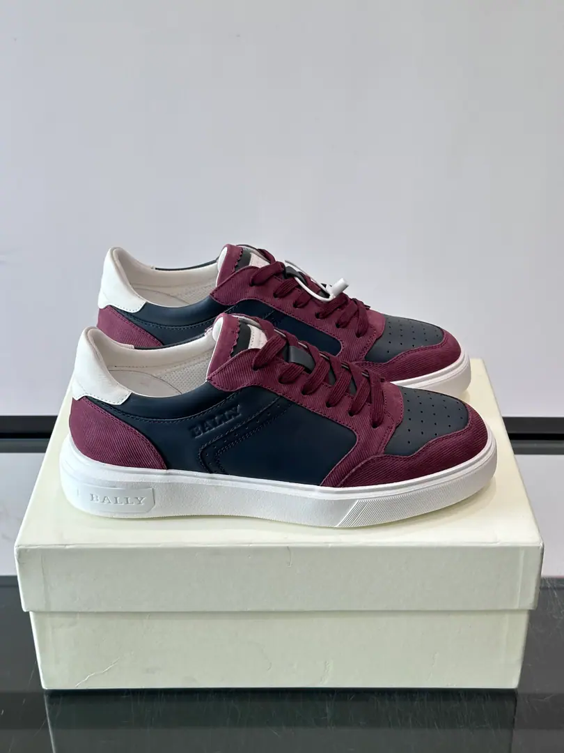 ​​Bally B-Stroke Shoes.​​, Leather mix, leather mix., A little bit of wine and a little bit of wine and a little bit of wine., Rubber thick bottom, - On the side of the shoe."BALLY"Press. This one's gone."Low profile, low-end luxury shoes."Route, - Oh, Pete. + The leather is spelt out with a sense of hierarchy., The wine is not a good thing but a good thing.. This one's a clean one., It's not boring in summer., I can keep my shift free.. size: 38-46（38.45.46Custom）