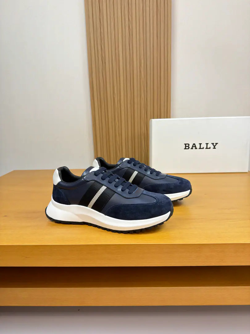 【 BALLY】Barry. High-end quality Original List·Leisure sports shoes Shoe.: Imports🔝Napa Skin., Anti-feathers., Sewn brands of shoe-cars., Shoe tongue..The brand of the car.logoPlastic module Uchi.: Water-tied cow skin. Otsumi!: It's so light.TPUBubbles·Rubber. Double-coloured base Super-high-quality control.·- I'm doing a little work.: Highlight(High-end·- How expensive.·Slot) Size: 38-44（45, Make a reservation.)·BL0157