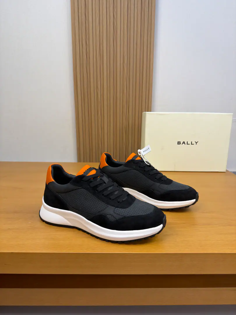 【 BALLY】Barry. High-end quality Original List·Leisure sports shoes Shoe.: Imports🔝Napa Skin., Skins of a puncture., Anti-feathers., Shoeheads..- A vent., Shoe tongue..Back up..Air pressure brandlogo Uchi.: Water-tied cow skin. Otsumi!: It's so light.TPUBubbles·Rubber. Double-coloured base Super-high-quality control.·- I'm doing a little work.: Highlight(High-end·- How expensive.·Slot) Size: 39-44（38, 45, Make a reservation.)·BL1100