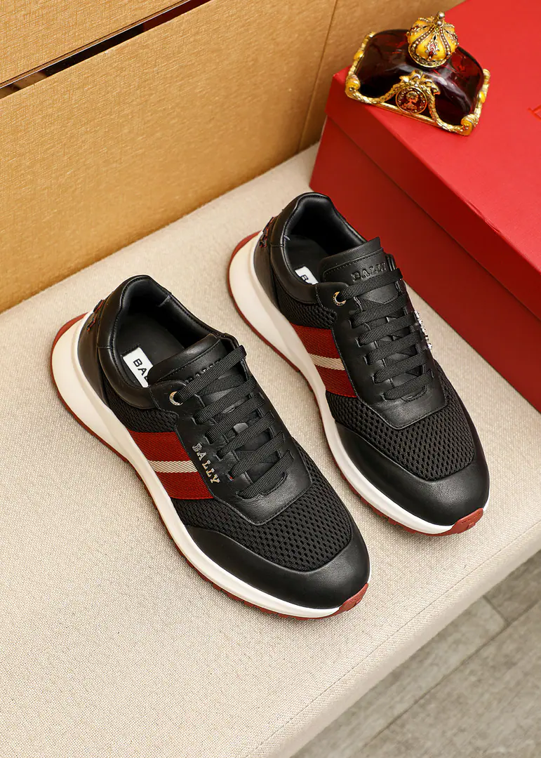 💐 Trade marks: BALLY「 Barry. 」Leisure shoes. Positive code number: 38-44 （45🉑️Make a reservation.） Commodity materials: Good-quality cow skins are swipedling through air-net shoes., In the sheep's skin., Original Base Colours: 4⃣️Colour Optional