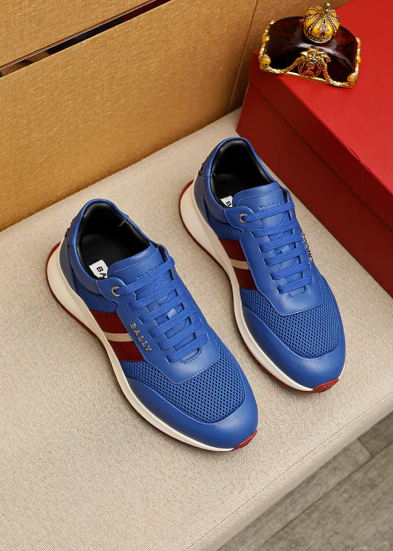 💐 Trade marks: BALLY「 Barry. 」Leisure shoes. Positive code number: 38-44 （45🉑️Make a reservation.） Commodity materials: Good-quality cow skins are swipedling through air-net shoes., In the sheep's skin., Original Base Colours: 4⃣️Colour Optional