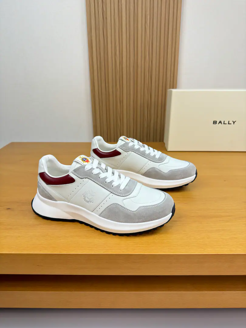【 BALLY】Barry. High-end quality Original List·Leisure sports shoes Shoe.: Imports🔝Napa Skin., Anti-feathers., Shoes..Air pressure brand totem, Shoe tongue..The brand of the car.logoPale Uchi.: Water-tied cow skin. Otsumi!: It's so light.TPUBubbles·Rubber. Double-coloured base Super-high-quality control.·- I'm doing a little work.: Highlight(High-end·- How expensive.·Slot) Size: 38-44（45, Make a reservation.)·BL0157
