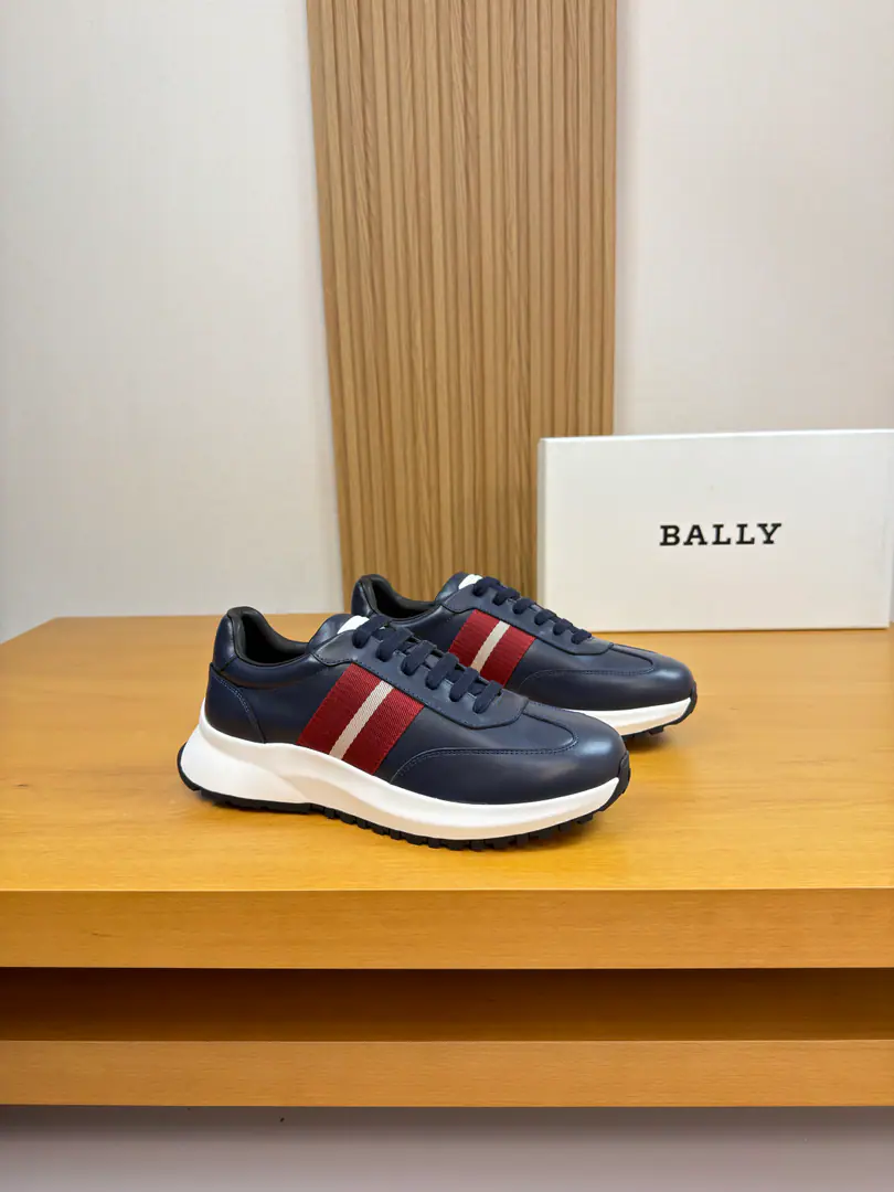 【 BALLY】Barry. High-end quality Original List·Leisure sports shoes Shoe.: Imports🔝Napa Skin., Sewn brands of shoe-cars., Shoe tongue..The brand of the car.logoPlastic module Uchi.: Water-tied cow skin. Otsumi!: It's so light.TPUBubbles·Rubber. Double-coloured base Super-high-quality control.·- I'm doing a little work.: Highlight(High-end·- How expensive.·Slot) Size: 38-44（45, Make a reservation.)·BL0157