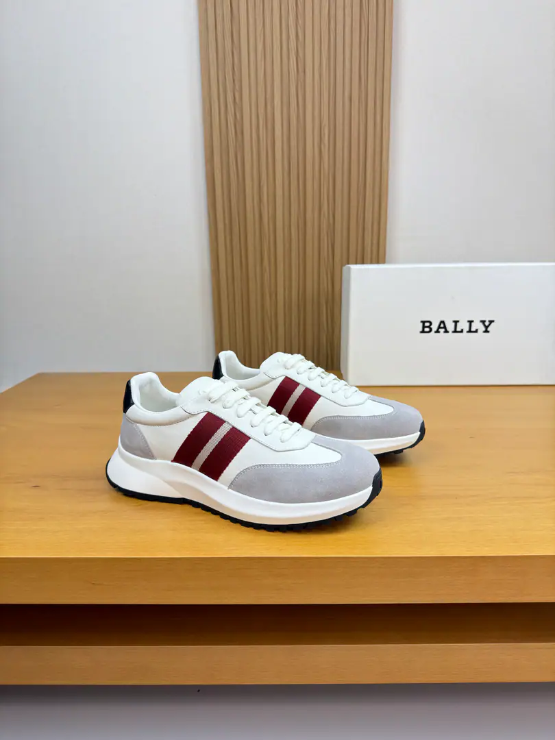 【 BALLY】Barry. High-end quality Original List·Leisure sports shoes Shoe.: Imports🔝Napa Skin., Anti-feathers., Sewn brands of shoe-cars., Shoe tongue..The brand of the car.logoPlastic module Uchi.: Water-tied cow skin. Otsumi!: It's so light.TPUBubbles·Rubber. Double-coloured base Super-high-quality control.·- I'm doing a little work.: Highlight(High-end·- How expensive.·Slot) Size: 38-44（45, Make a reservation.)·BL0157
