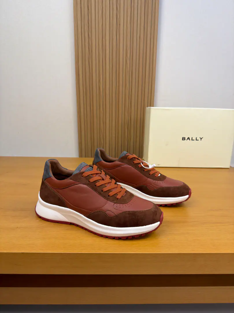 【 BALLY】Barry. High-end quality Original List·Leisure sports shoes Shoe.: Imports🔝Napa Skin., Anti-feathers., Shoeheads..- A vent., Shoe tongue..Back up..Air pressure brandlogo Uchi.: Water-tied cow skin. Otsumi!: It's so light.TPUBubbles·Rubber. Double-coloured base Super-high-quality control.·- I'm doing a little work.: Highlight(High-end·- How expensive.·Slot) Size: 39-44（38, 45, Make a reservation.)·BL1100
