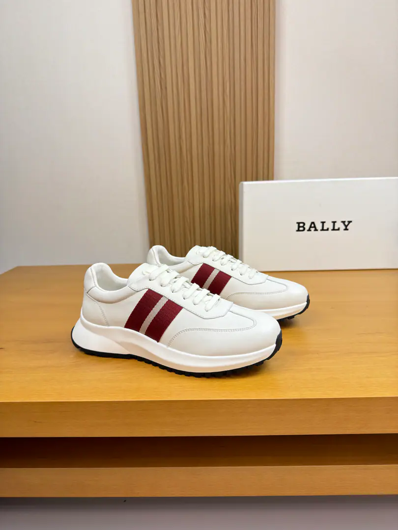 【 BALLY】Barry. High-end quality Original List·Leisure sports shoes Shoe.: Imports🔝Napa Skin., Sewn brands of shoe-cars., Shoe tongue..The brand of the car.logoPlastic module Uchi.: Water-tied cow skin. Otsumi!: It's so light.TPUBubbles·Rubber. Double-coloured base Super-high-quality control.·- I'm doing a little work.: Highlight(High-end·- How expensive.·Slot) Size: 38-44（45, Make a reservation.)·BL0157