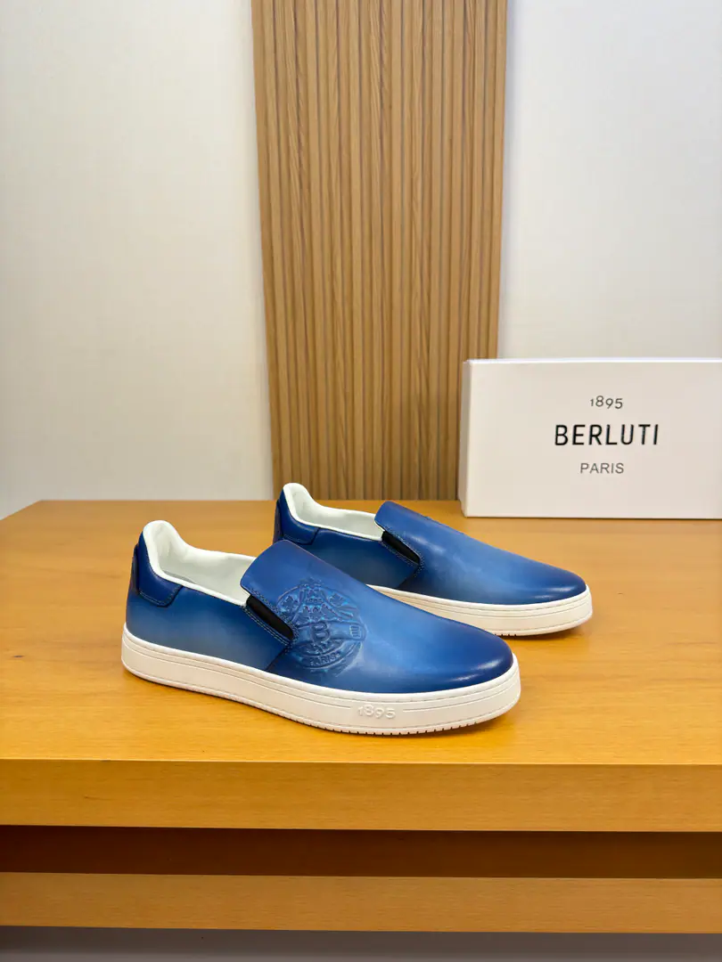 【 Berluti】Borrutti.(Brute.) High-end quality Original List·Leisure sports shoes Shoe.: Imports🔝Napa Skin-water shampoo process, Shoes..Air pressure brand totem, Back up..Air pressure brandlogo Uchi.: Water-tied cow skin. Otsumi!: It's so light.TPR·Rubber. Form Super-high-quality control.·- I'm doing a little work.: Highlight( High-end·- How expensive.·Slot ) Size: 39-44（38, 45, 46, Codes can be ordered.)·B0182