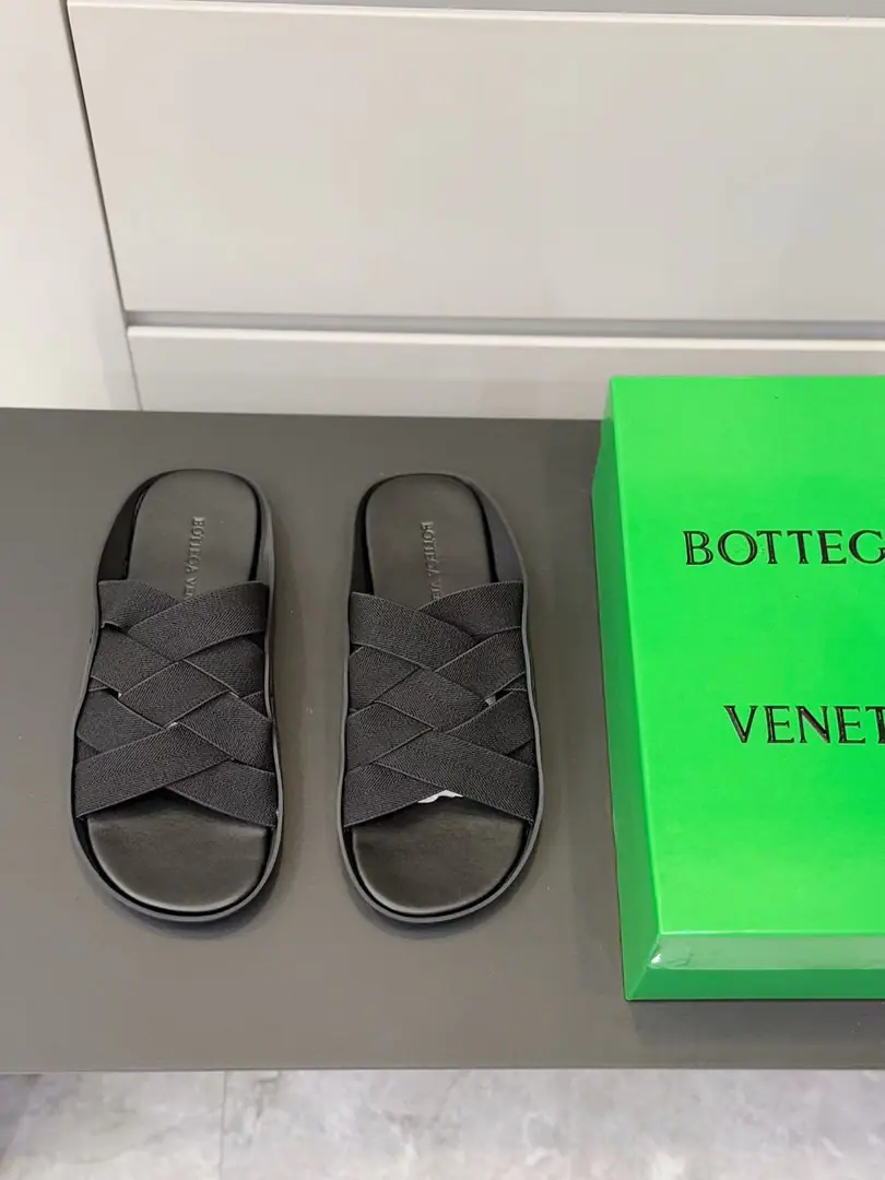 BVGentlemen.WaveMuller sandals. IntrecciatoWeaving oak moller sandals., Streamline Outline The pneumatic exterior., OpankaThe structure is consistent with human engineering. Size:39-44(38.45Do it.）