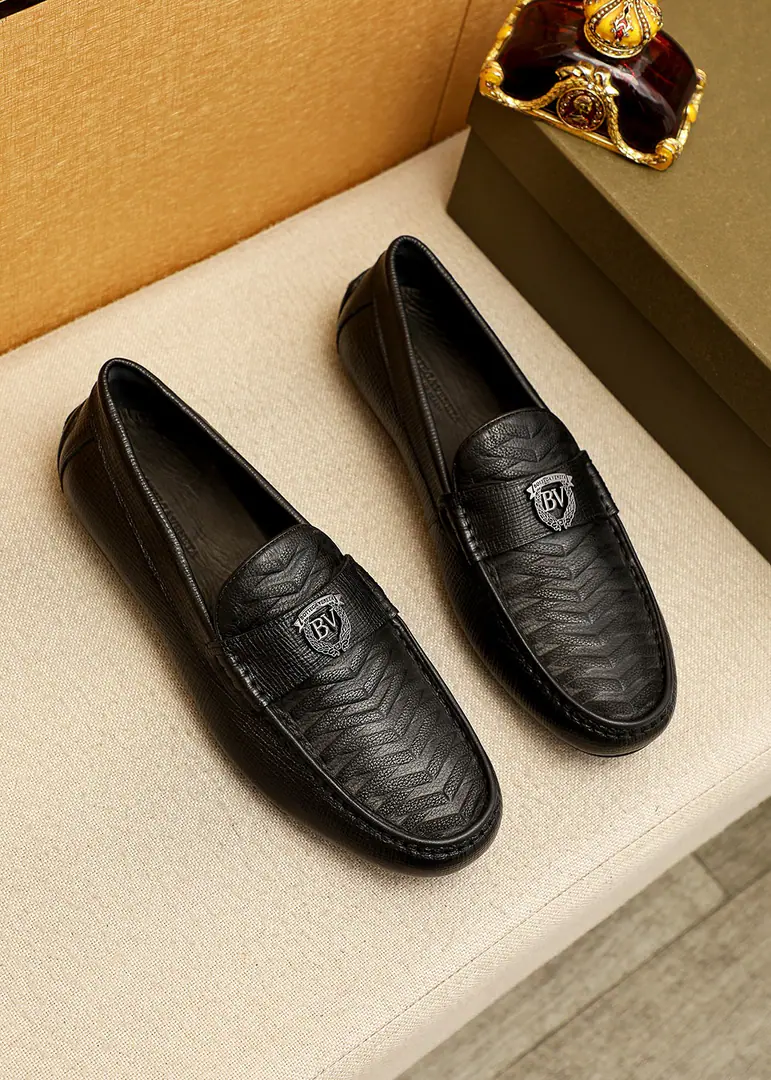 💐BVMen with shoes.®【BOTTEGA VENETA 】New money from the official network. One-to-one. ⚠Italian cow skins.➕Bull.🐂Pioneer.. I'm driving with my shoes. Synchronize cabinets Size 39-44（38.45🉑️Custom)