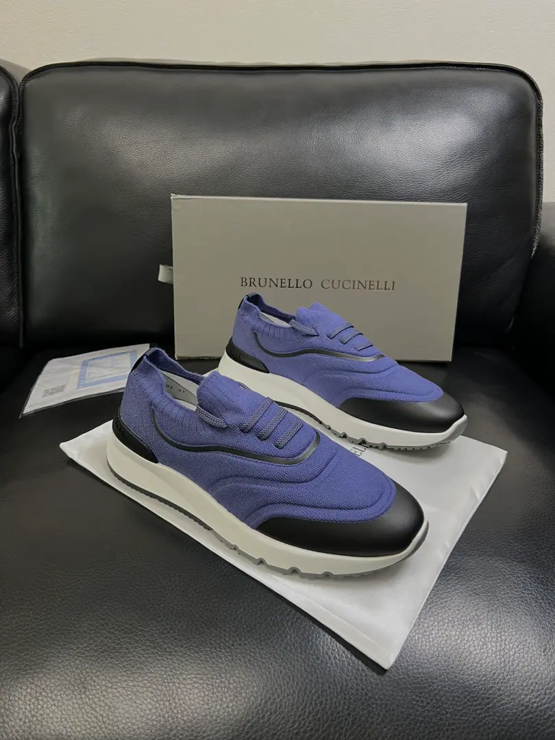 Brunello Cucinelli High Quality Top-level craft BC Synchronize original plant configuration, Italian imports of beef-coloured mats., High-quality complex assembly process, I'm comfortable with air. Shoes under the sole.: The original factory is super comfortable with the original base., The original factory and the single., Welcome to the comparison., Codes 39-44 (Make a reservation. 45 )