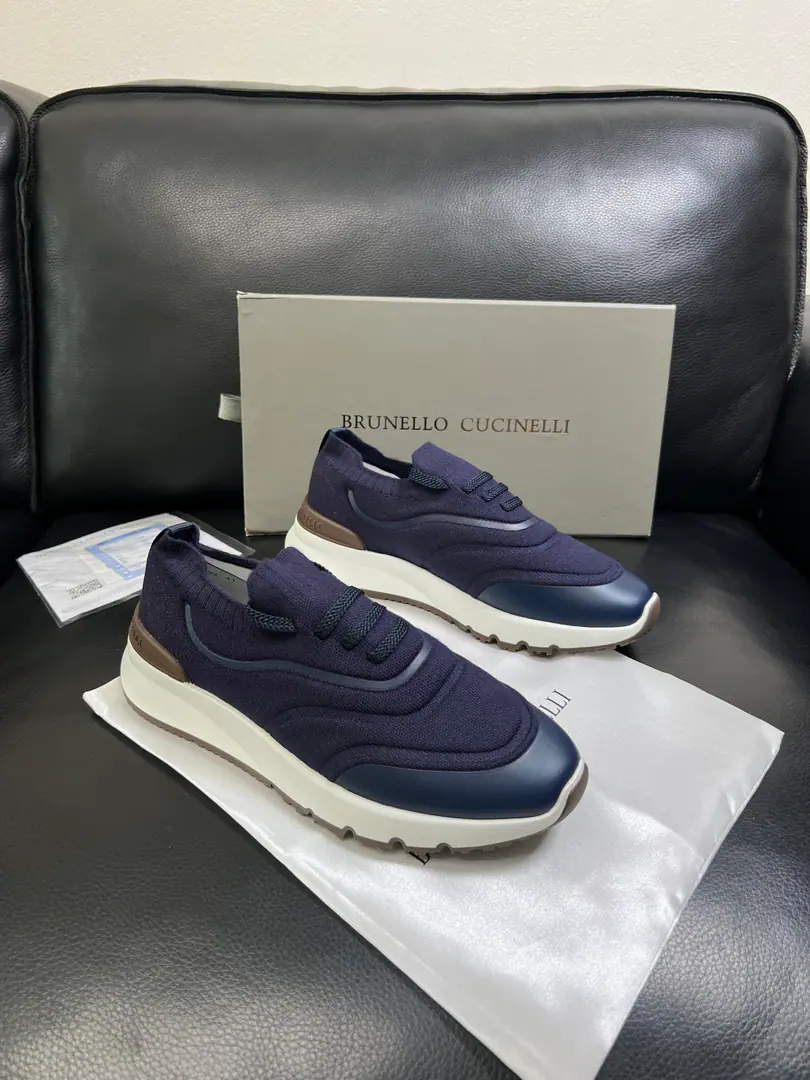Brunello Cucinelli High Quality Top-level craft BC Synchronize original plant configuration, Italian imports of beef-coloured mats., High-quality complex assembly process, I'm comfortable with air. Shoes under the sole.: The original factory is super comfortable with the original base., The original factory and the single., Welcome to the comparison., Codes 39-44 (Make a reservation. 45 )
