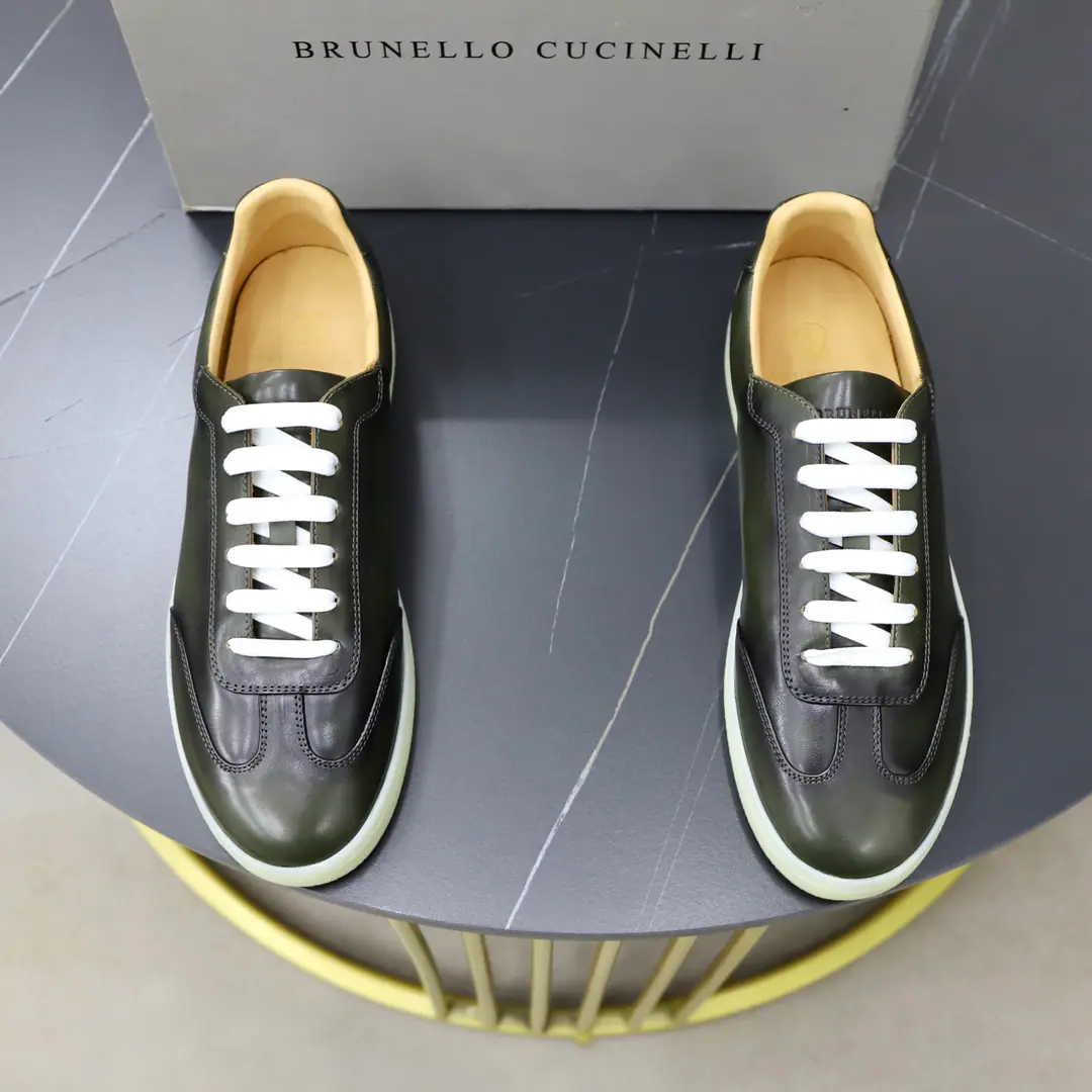 Get out of the factory. 【 Brunello Cucinelli】Bruno.·Cuchnelli. High-end quality Original List·Leisure sports shoes Shoe.: Imports🔝Napa Skin., Skin of a stale calf., The colored cow skin., Shoe tongue..Back up..Silk mark.logoTotem. Uchi.: Water-tied cow skin. Otsumi!: It's so light.TPR·Rubber. Double-coloured base Super-high-quality control.·- I'm doing a little work.: Highlight(High-end·- How expensive.·Slot) Size: 39-44（38, 45, Make a reservation.)