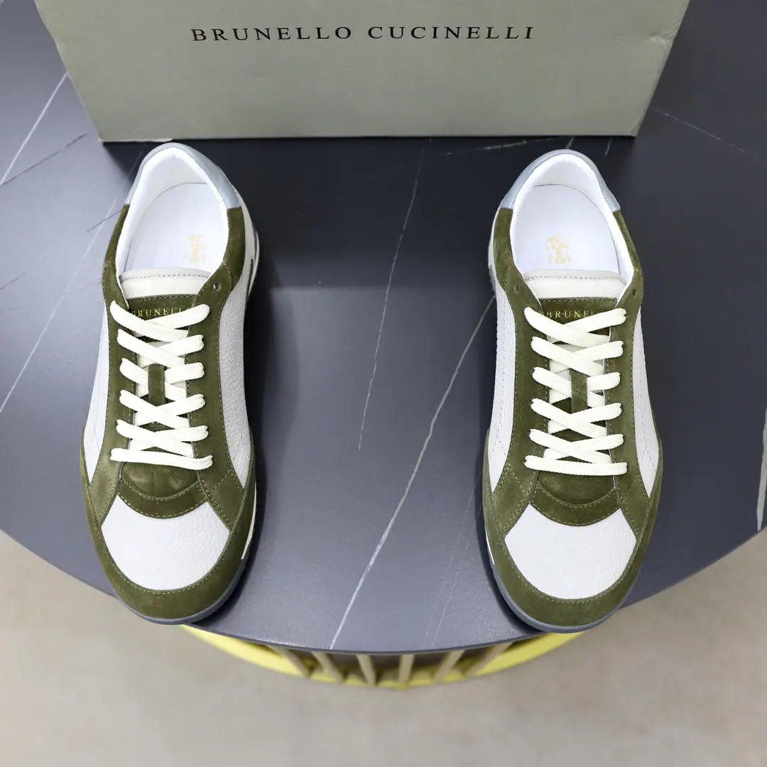 Get out of the factory. 【 Brunello Cucinelli】Bruno.·Cuchnelli. High-end quality Original List·Leisure sports shoes Shoe.: Imports🔝Napa Skin., Skin of a stale calf., Anti-feathers., Shoe tongue..Back up..Silk mark.logoTotem. Uchi.: Water-tied cow skin. Otsumi!: It's so light.TPR·Rubber. Double-coloured base Super-high-quality control.·- I'm doing a little work.: Highlight(High-end·- How expensive.·Slot) Size: 39-44（38, 45, Make a reservation.)
