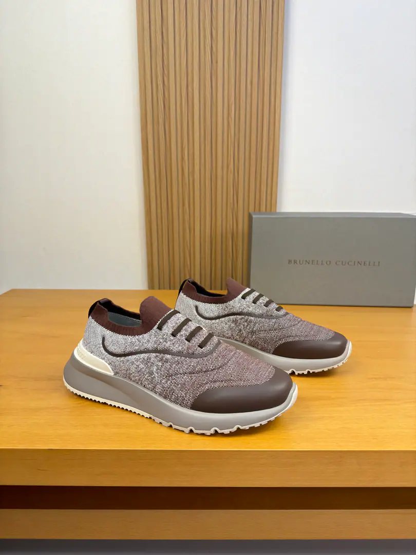 【 Brunello Cucinelli】Bruno.·Cuchnelli. High-end quality Original List·Leisure sports shoes Shoe.: Imports🔝Brands are flying.（Wire）Boobies..Air pressure Chou-wave trans-printing process, Back up..Brandweaves Uchi.: Water-tied cow skin., Skins of cattle with a foot-stamping. Otsumi!: It's so light.TPUBubbles·Rubber. Double-coloured base Super-high-quality control.·- I'm doing a little work.: Highlight(High-end·- How expensive.·Slot) Size: 39-44（38, 45, 46, 47Make a reservation.)·BC0356