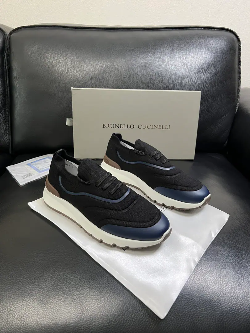 Brunello Cucinelli High Quality Top-level craft BC Synchronize original plant configuration, Italian imports of beef-coloured mats., High-quality complex assembly process, I'm comfortable with air. Shoes under the sole.: The original factory is super comfortable with the original base., The original factory and the single., Welcome to the comparison., Codes 39-44 (Make a reservation. 45 )