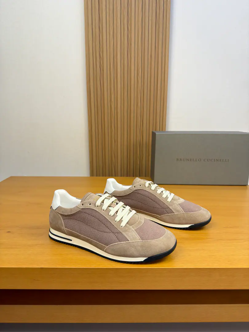 【 Brunello Cucinelli】Bruno.·Cuchnelli. High-end quality Original List·Leisure sports shoes Shoe.: Imports🔝Napa Skin., Anti-feathers., A wool cloth., Shoe tongue..Back up..Silk mark.logoTotem. Uchi.: Water-tied cow skin. Otsumi!: It's so light.TPR·Rubber. Double-coloured base Super-high-quality control.·- I'm doing a little work.: Highlight(High-end·- How expensive.·Slot) Size: 39-44（38, 45, 46, Make a reservation.)·BC0126