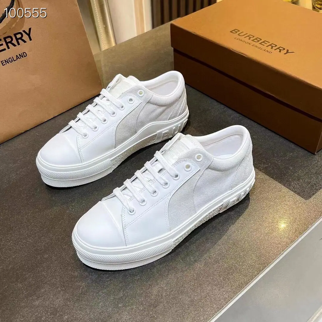 Plant prices Men plus10 🔥🔥🔥BURBERRY🔥🔥🔥Top-level sports shoes, Match House A British cotton-twilighting tailor.. ✅Shoe.: 63%Cowskin., 37%Cotton👍Decoration: %Polyurethane ✅inside: Skins of sheep. ✅Shoes under the sole.: %Polyurethane👍Tie the joint. Heel's got a heel. Burberry Stereo-letter logo ✅Box packing, One-to-one version.🔥🔥🔥 ✅Codes: 35-46（Sold35-45.46）