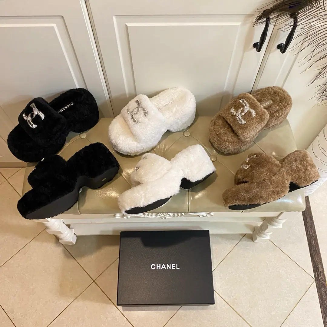 Plant price, Chanel.ChanelNew gross, Furry., Shoes are moist and dim.CBig button., In wool., Back with the High Council.8cm, Previous High Council6cm, Original private model rubber bottom, 35-40Code
