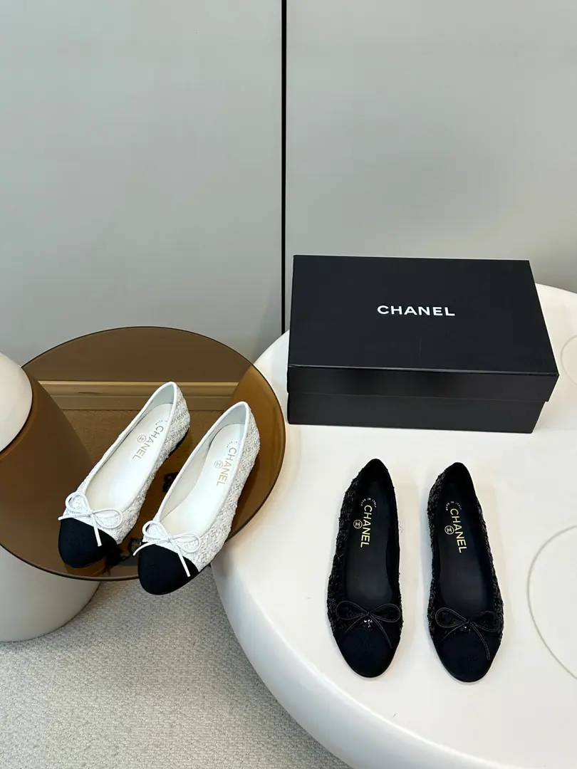 Chanel 26X - The bright ballet shoes.​​ Two colors.✔️✔️✔️