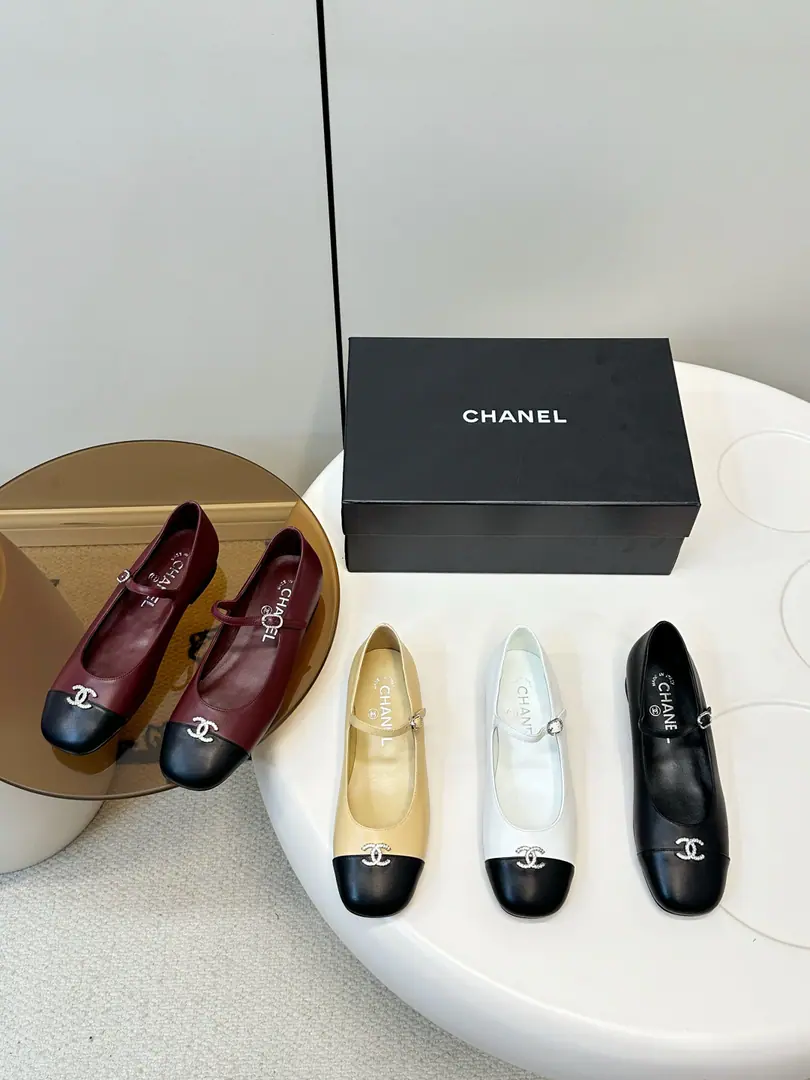 Chanel Mary Jane's new pair of shoes. Four.✔️✔️✔️