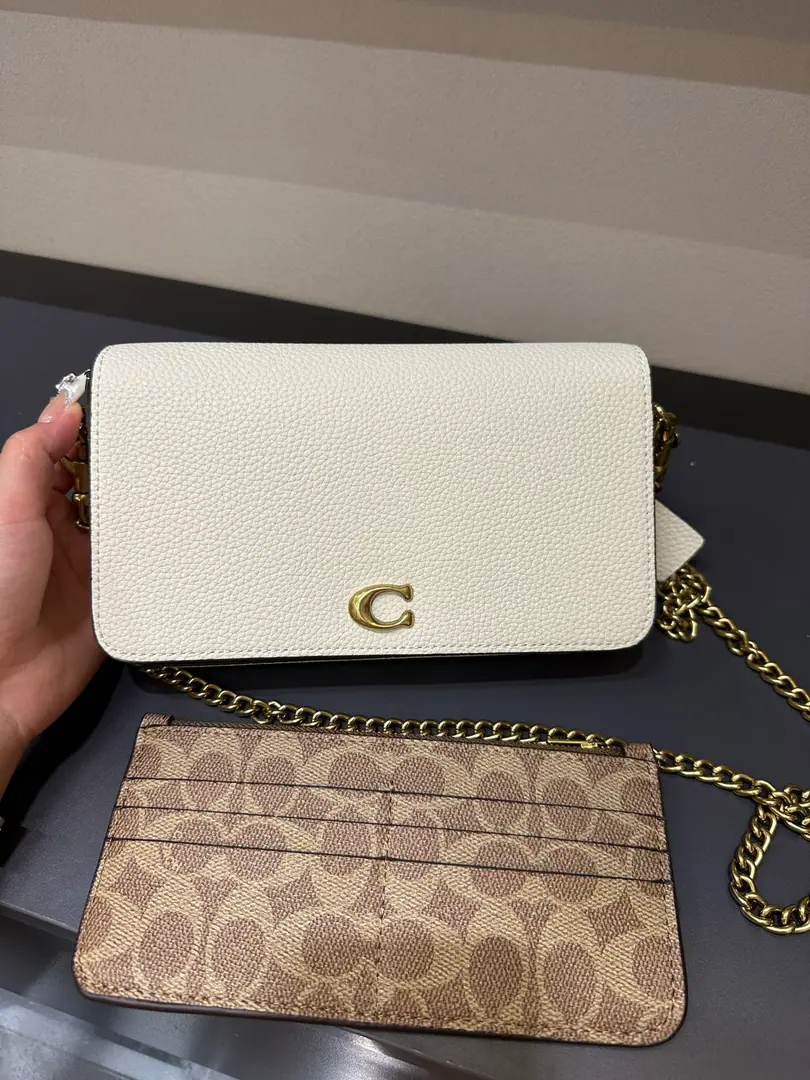 【Packaging】【Original plant level】 【New paragraph】COACH/Cork!CAO03 CAO01Ma'am.MILASlash-lapped envelopes, mother-and-man bags., Inline Multipurpose Bag, Can unplug the zipper bag, Six credit card slots with open pockets., Dismantled straps., Shoulder or slash, 21cm（Long）x12cm（High）x3cm（Kuan）