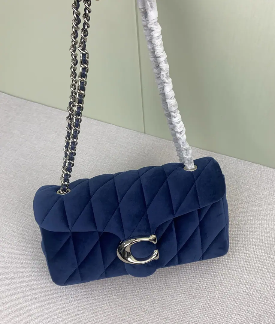 【Packaging】【Original plant level】 The new velvet velvet blue.: CW TABBY 26, A full of high-end luxury.. The velvet is a noble man.. Fine hardware., The details are luxuries.. This bag., It's the perfect combination of fashion and luxury., Put it on your back., I'm a big fan of the world.. Dimensions: 26✖️14✖️8cm