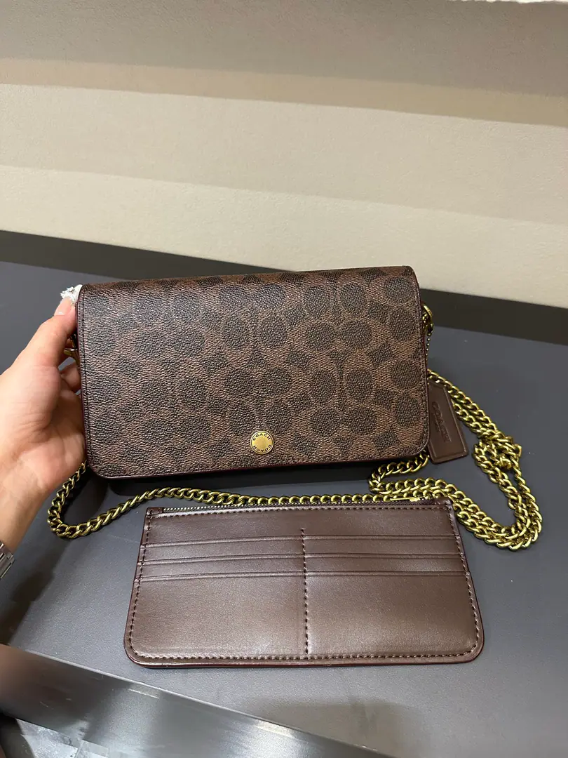 【Packaging】【Original plant level】 【New paragraph】COACH/Cork!CAO03 CAO01Ma'am.MILASlash-lapped envelopes, mother-and-man bags., Inline Multipurpose Bag, Can unplug the zipper bag, Six credit card slots with open pockets., Dismantled straps., Shoulder or slash, 21cm（Long）x12cm（High）x3cm（Kuan）