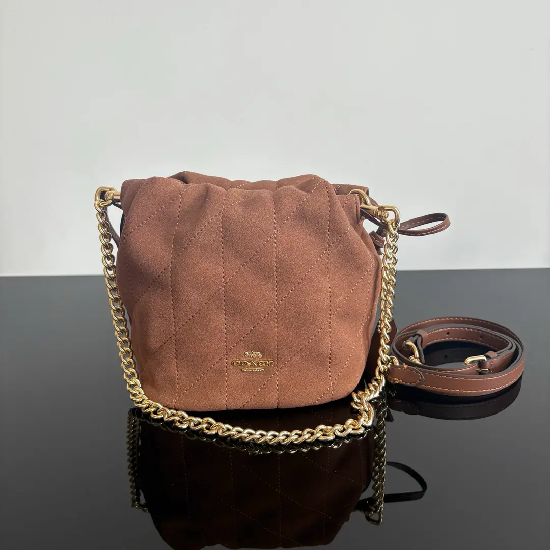 【Packaging】【Original plant level】 Coach Cork!11🈷️New paragraphFayeMini-Lieuten slanted bag.CDC42 Dimensions: 17.5*15.5*11