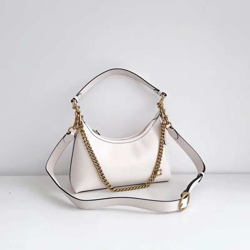 【Packaging】【Original plant level】 CHome.CW. cad 75Juliet25Juliet's little metal chain armpit slanted bag, With a multiple shoulder belt., 🉑Switching all styles 27.5x11.5x10.5cm
