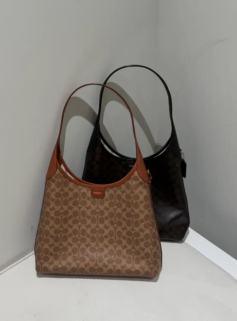 【Original factory skin】【Packaging】 【New paragraph】COACH/Cork!CFR17 Ma'am.BROOKLYN Brooklyn.34Single shoulder bag.hobo- I'm on duty., Built-in buttons. Magnetic button opening, Vertical Length32cmHand handle., 34.5cm（Long）x32.5cm（High）× 10cm（Kuan）
