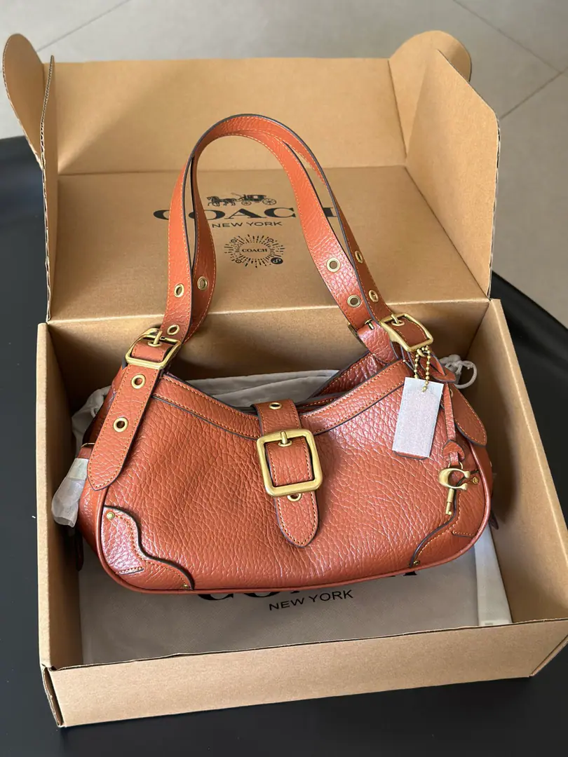 【Original factory skin】【Packaging】 【New】COACH/Mrs. Cork.DRIFTER 31No. One shoulder bag, handbag, armpits, tops. CFM45 Dimensions31*16*12