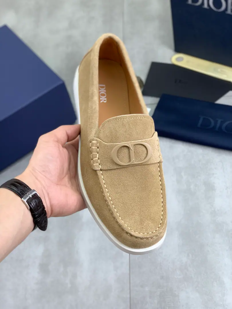 Plant prices Real value Top Version 💎💎💎Dior Dio. Original！Top Italian sub-purchase！Men's business shoes., The original shoe face imports the syrup of the syrup., It's very impressive., Gentle., Into the inside, watered cow skin., Top Italian original rubber base, First-class work., Top quality！Size: 39-44（38 45Do it.）Multi-Currently Optional