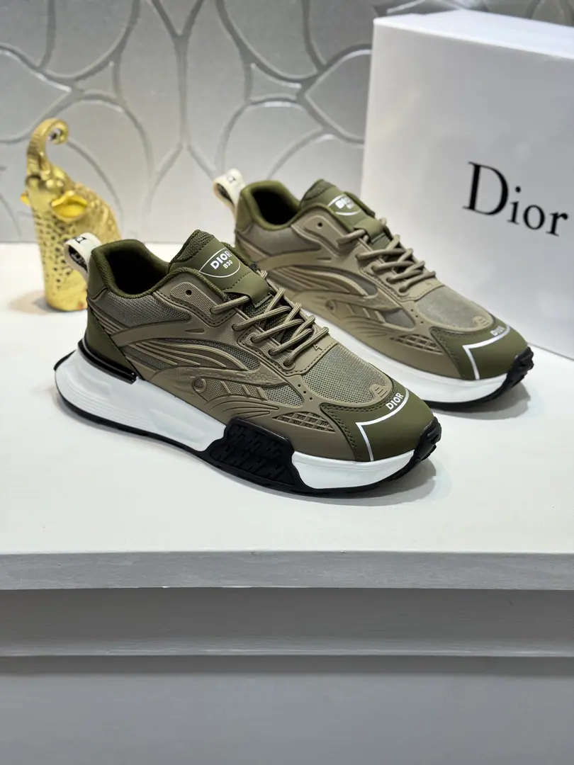 Dio*——（Dio.）The latest sneakers.🎁Leisure fashion shoes.👟Explosive.💥A simple atmosphere of the layout Tsiao Man is a man of choice.A unique official network of new branding elements👑Original Decoration, Importing cattle and skins with classics., It's a nice suit., ✅BubblesTPUI'm gonna put up a lot of ground., It's cozy and light.. Size: 38-44（45CustomMC）