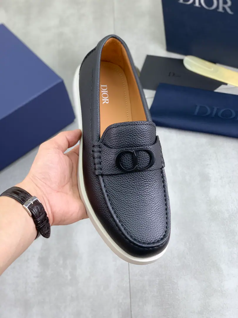 Plant prices Real value Top Version 💎💎💎Dior Dio. Original！Top Italian sub-purchase！Men's business shoes., The shoe face is a original import of a swig-twig-tied calf., It's very impressive., Gentle., Into the inside, watered cow skin., Top Italian original rubber base, First-class work., Top quality！Size: 39-44（38 45Do it.）Multi-Currently Optional