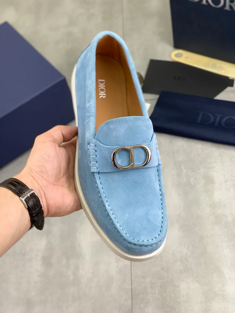 Plant prices Real value Top Version 💎💎💎Dior Dio. Original！Top Italian sub-purchase！Men's business shoes., The original shoe face imports the syrup of the syrup., It's very impressive., Gentle., Into the inside, watered cow skin., Top Italian original rubber base, First-class work., Top quality！Size: 39-44（38 45Do it.）Multi-Currently Optional