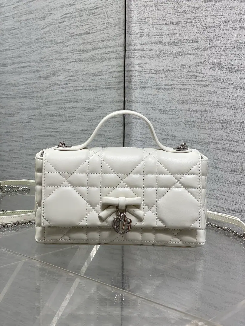 The newest VV chain in the brick cabinet.WOC Signal vine grooves, The classic letter hanging. A special butterfly knot design., With soft sheep skin. Elegance and fashion., The bright spot is the beautiful bow chain. Make the whole bag even more sophisticated., Multiple layers and slots inside, A beautiful, practical one. size: 21*11.5*7cm 5840 0007