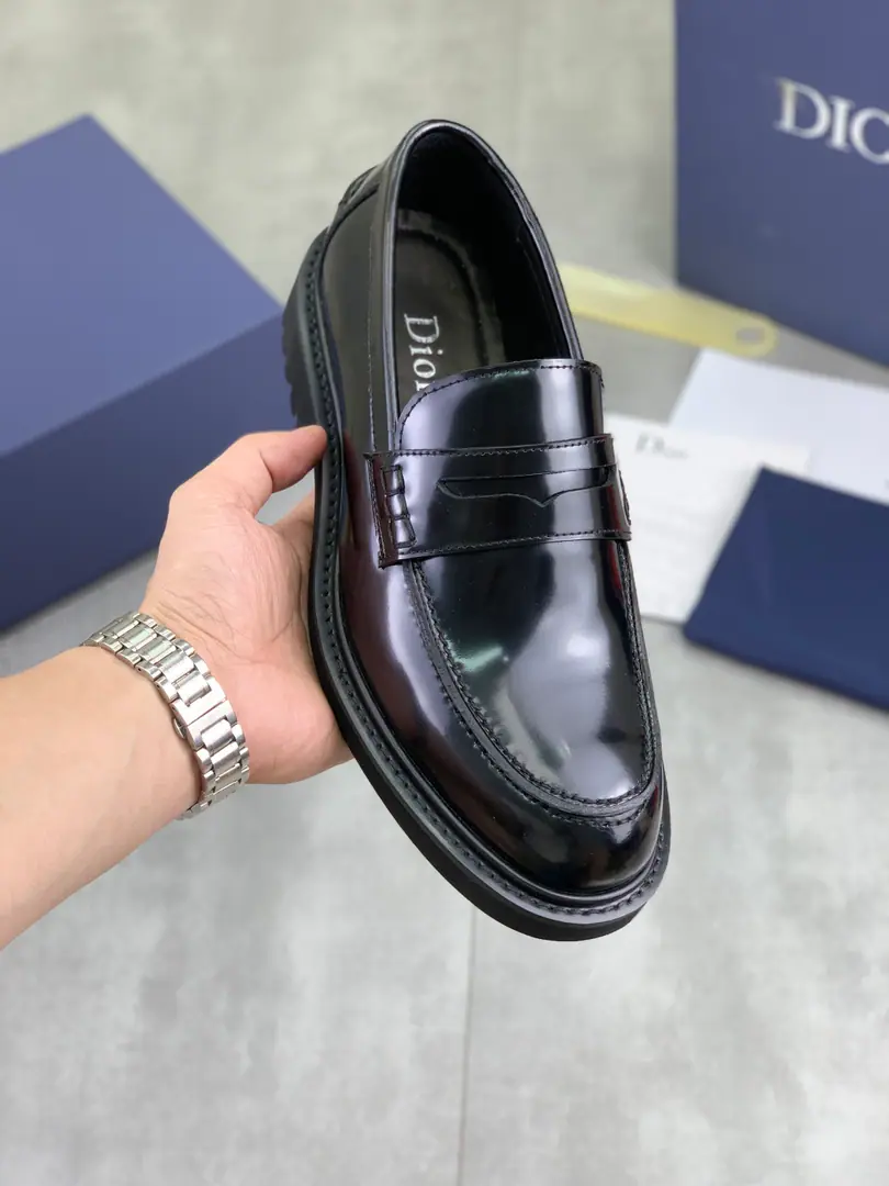 Plant prices ⚽️ Top Version 💎💎💎Dior Dio. Original！Top Italian sub-purchase！Men's business shoes., The original shoe face imports the syrup of the syrup., It's very impressive., Gentle., Into the inside, watered cow skin., Top Italian original bubble bottom, First-class work., Top quality！Size: 38-44（45Do it.）Black The wine and red is optional.