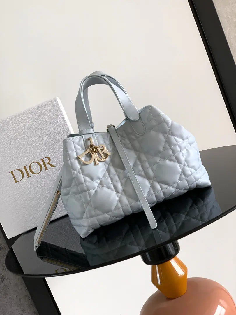 This one. Dior Toujours The bag was a great show at the summer summer show., It's a very practical design for leisure.. It's carefully crafted with ice blue cow leather., I'm gonna use the super-trub line., A wide internal layer with small bags., I can get a full collection of everyday supplies.. It's got a thin leather belt., I can safely collect all kinds of items., There's another one. CD Lock Letter D knob button, Reconciled on both sides, Raise the tone. Medium, The leather handle has a finer detail., - You can carry it with your hand or shoulder.. Double-share design: ♪ The thin band and the Christian Dior Paris Tie the pair. CD Lock - Pull! D.I.O.R. The hanger. Can disassemble the inside pocket A mangler for leather handles. It contains dustproof bags. Italian manufacture Model:2821 Dimensions: 28.5 x 21.5 x 17 centimetres（Long x High x Kuan） Acceptable 2 A wallet., 1 A cell phone., 2 A clip., Sunglasses and lipstick. 0010