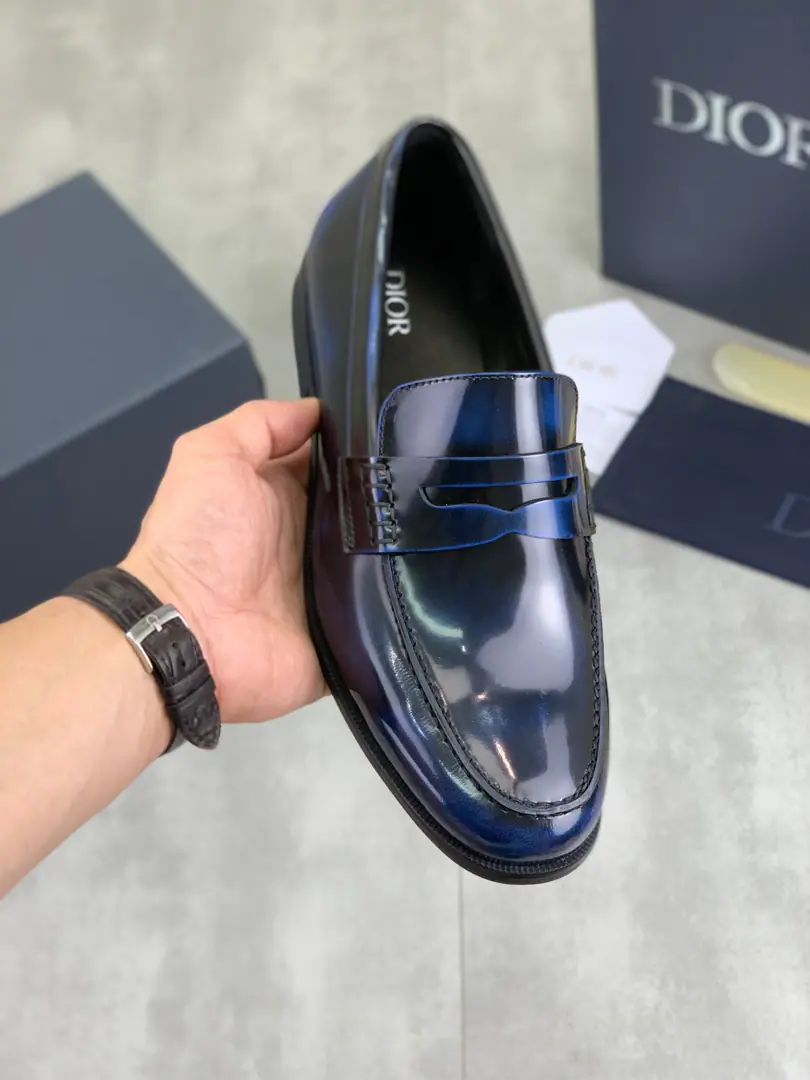 Plant prices ⚽️ High Version 💎💎💎Dior Dio. Original！Top Italian sub-purchase！Men's business shoes., The original shoe face is imported into the brittle skin., It's very impressive., Gentle., Into the inside, watered cow skin., Top Italian original rubber base, First-class work., Top quality！Size: 39-44（45Do it.）3️⃣Colour Optional