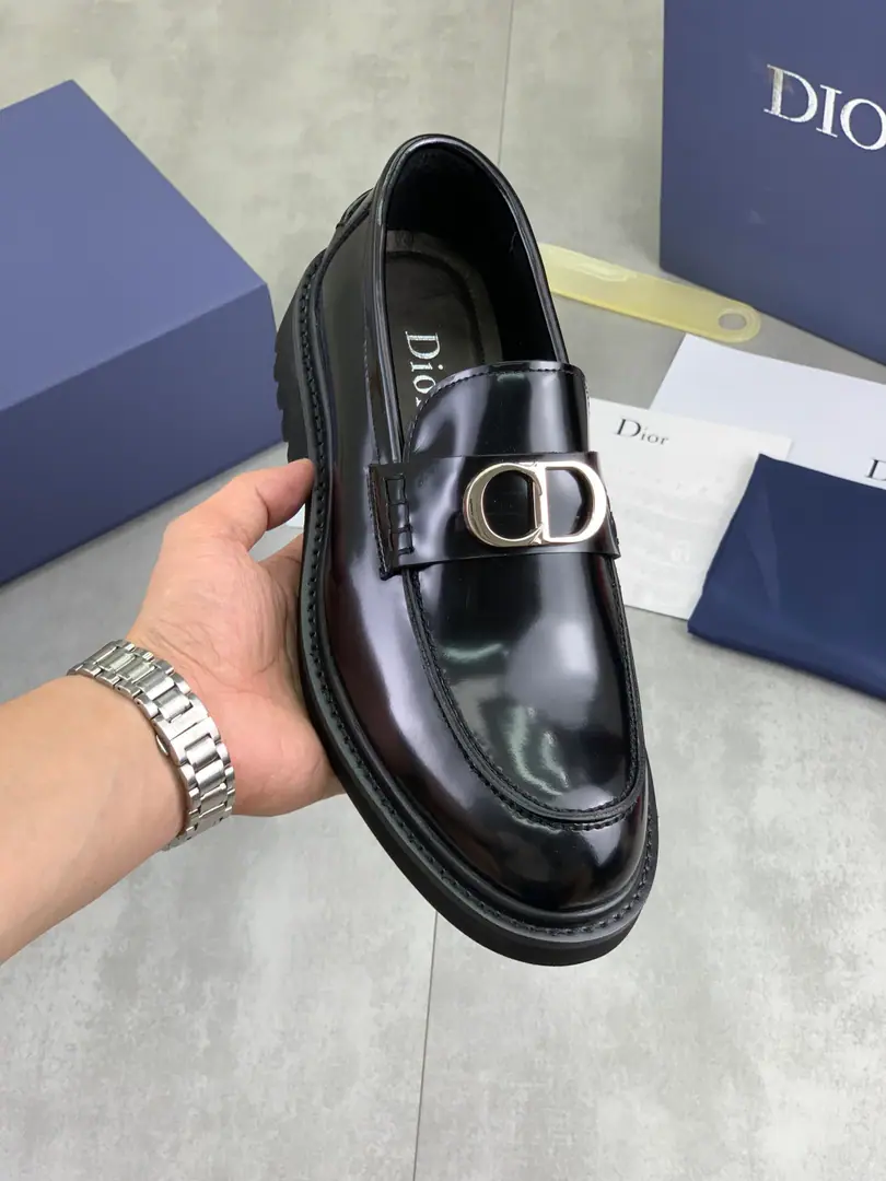 Plant prices Real value Top Version 💎💎💎Dior Dio. Original！Top Italian sub-purchase！Men's business shoes., The original shoe face imports the syrup of the syrup., It's very impressive., Gentle., Into the inside, watered cow skin., Top Italian original bubble bottom, First-class work., Top quality！Size: 38-44（45Do it.）Black The wine and red is optional.