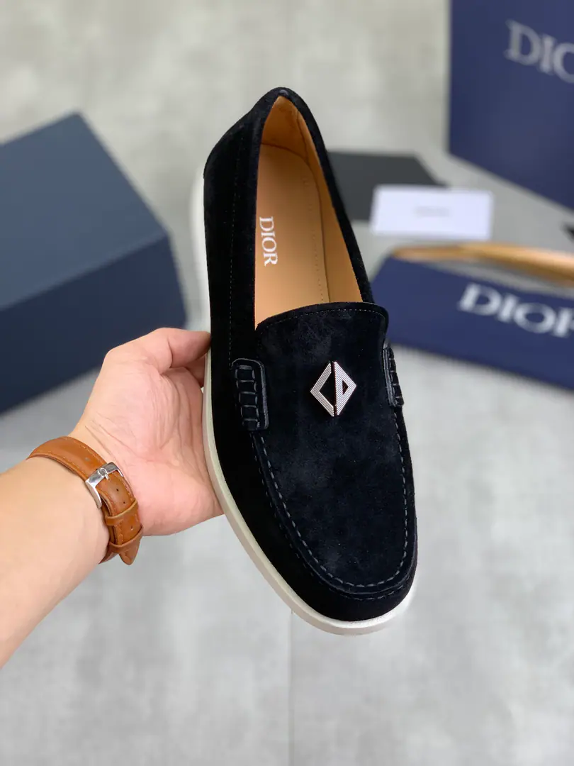 Plant prices ⚽️ High Version 💎💎💎Dior Dio. Original1:1Repeat！Top Italian sub-purchase！Men's business shoes., The original shoe face imports the cow skin., It's very impressive., Gentle., Into the inside, watered cow skin., Top Italian original rubber base, First-class work., Top quality！Size: 39-44（38 45Do it.）4⃣️Colour Optional